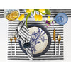 Black and White Amalfi Stripe