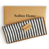 Black and White Amalfi Stripe