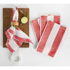 Load image into Gallery viewer, Red and White Cabana Stripe