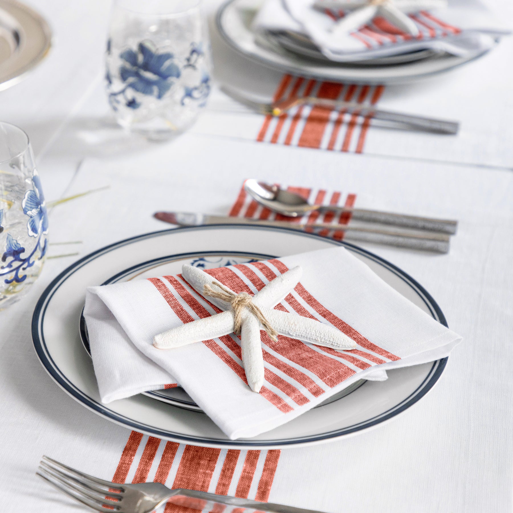Red and White Farmhouse
