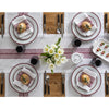 Burgundy and White Farmhouse