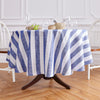 Navy and White Cabana Stripe