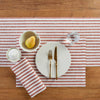 Load image into Gallery viewer, Cinnamon and White Amalfi Stripe