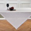 Natural and White Narrow Stripe
