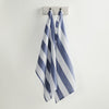 Navy and White Cabana Stripe