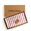 Red & White Capri Stripe