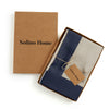 Navy and Natural Contempo