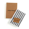 Black and White Amalfi Stripe