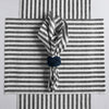 Black and White Amalfi Stripe