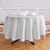 Black & White Capri Stripe