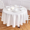 Natural & White Capri Stripe