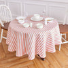 Red & White Capri Stripe