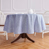 Navy and White Narrow Stripe
