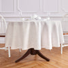 Natural and White Narrow Stripe