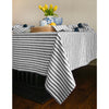 Black and White Amalfi Stripe