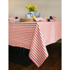 Red and White Amalfi Stripe