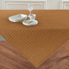 Camel and White Pinstripe