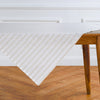 Natural & White Capri Stripe