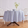 Navy and White Amalfi Stripe