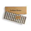 Black and Natural Madison Stripe