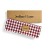 Burgundy Gingham
