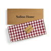Burgundy Gingham
