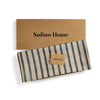 Black and Natural Madison Stripe
