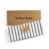 Black and White Madison Stripe