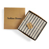 Black and Natural Madison Stripe