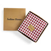 Burgundy Gingham