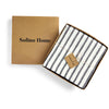 Black and White Madison Stripe