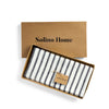 Black and White Madison Stripe