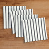 Black and White Madison Stripe