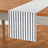Black and White Madison Stripe