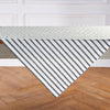 Black and White Madison Stripe
