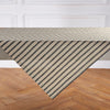 Black and Natural Madison Stripe