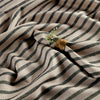 Black and Natural Madison Stripe