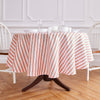 Red & White Capri Stripe