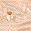 Sunny Orange Gingham