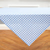Hydrangea Blue Gingham