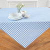 Hydrangea Blue Gingham