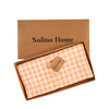 Sunny Orange Gingham