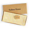Primrose Yellow and White Amalfi Stripe