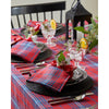 Red and Navy Plaid