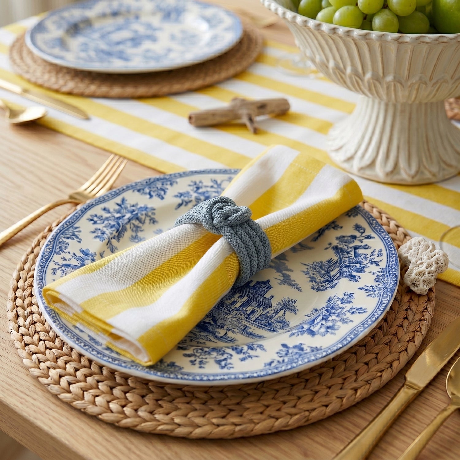 Primrose Yellow & White