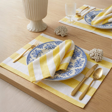 Primrose Yellow & White