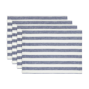 Navy & White