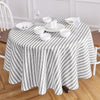 Black & White Capri Stripe