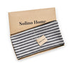 Black and White Amalfi Stripe
