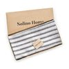 Black & White Capri Stripe